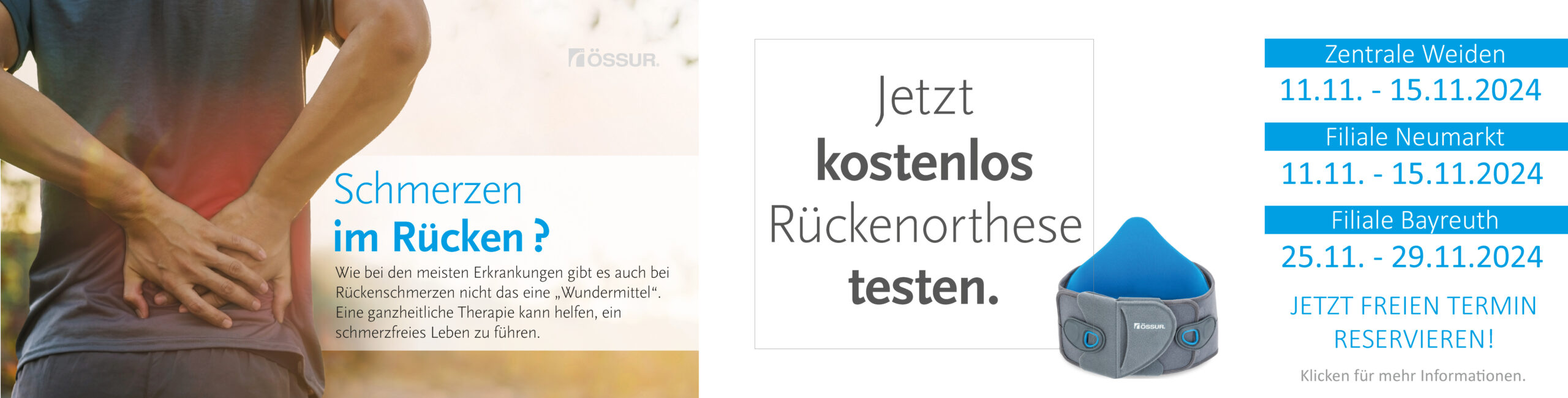 Össur Testwochen